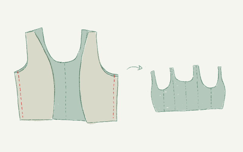 Attach the front outside parts