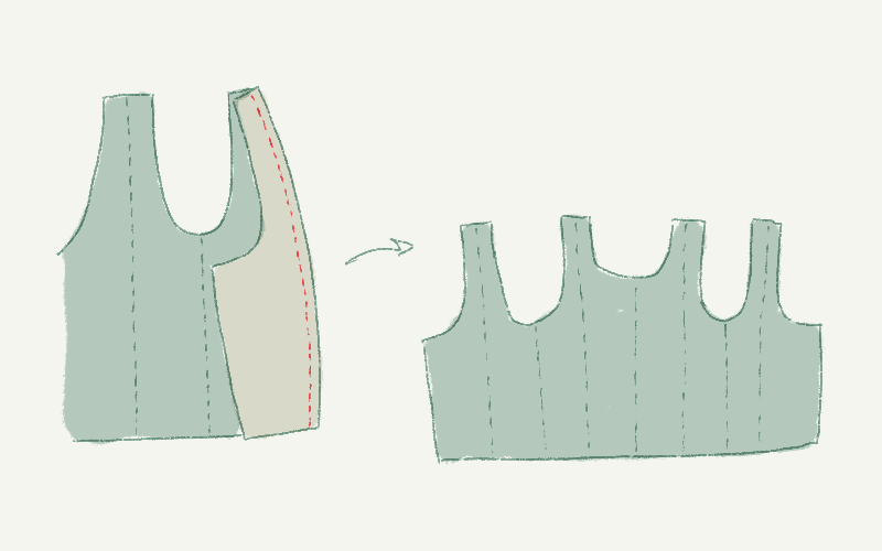 Attach the front inside parts