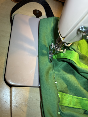 Finish the waistband